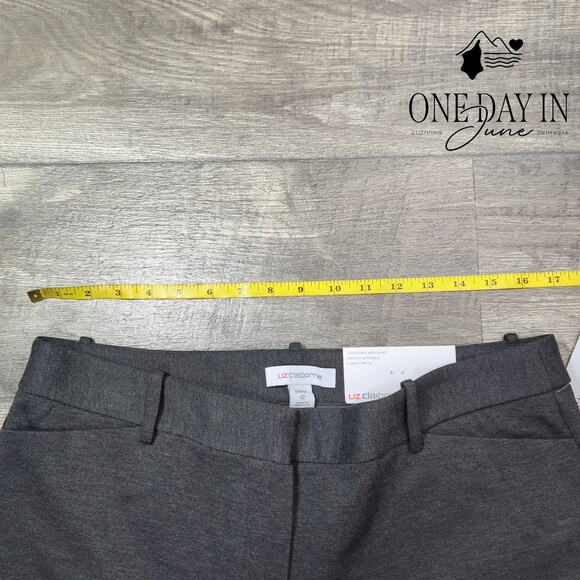 Liz Claiborne Emma Mid Rise Ankle Length Pants Size 12 - Picture 3 of 6